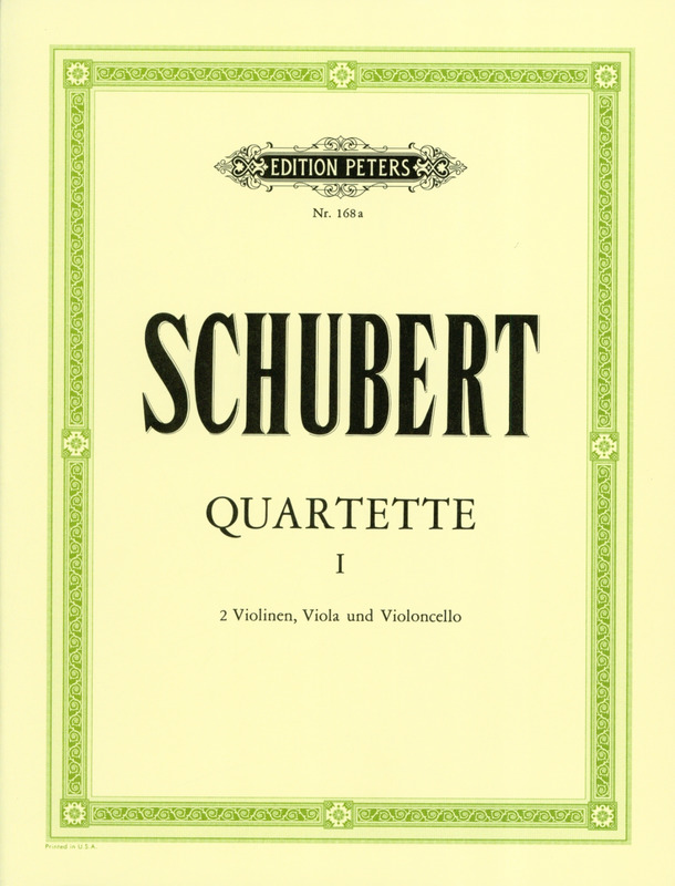 SCHUBERT F. - CUARTETOS V.1 (PT)              2V/VA/VC -