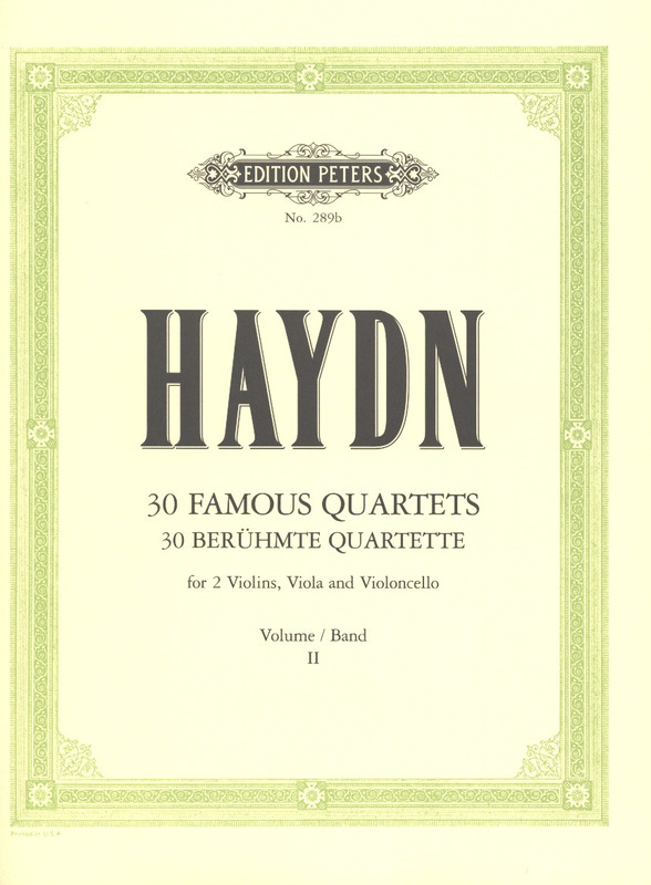 HAYDN J. - CUARTETOS V.2 (15-30) (PT)      2V/VA/VC -