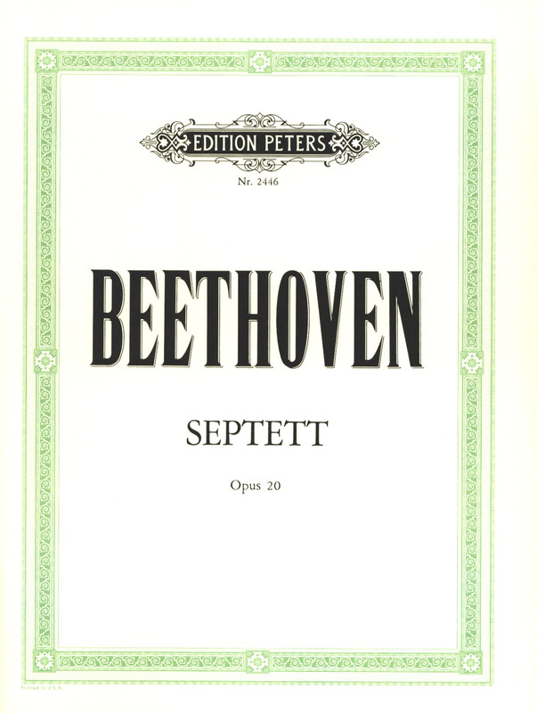 BEETHOVEN L.V. - SEPTIMINO MIb M (PT) V/VA/VC/CB/TR/CL/FG - OP.20