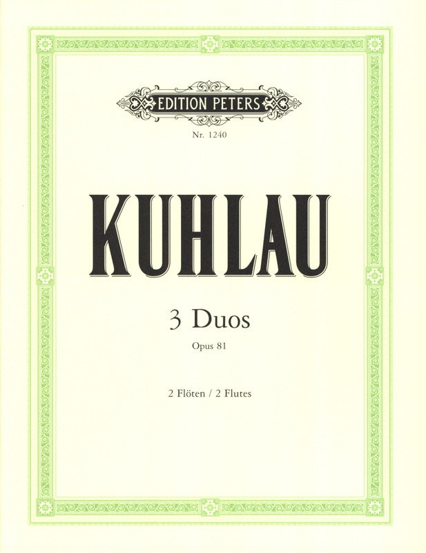 KUHLAU F. - DUOS (3) - OP.81