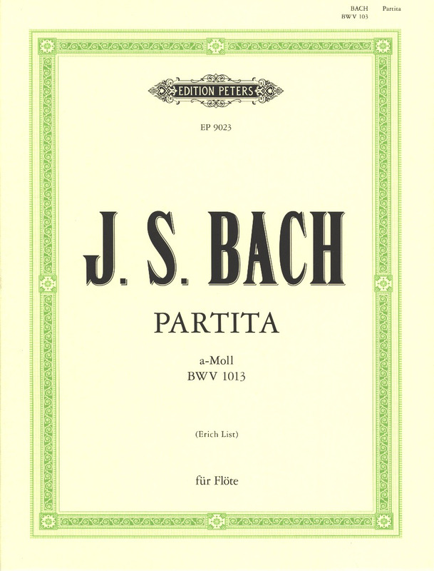 BACH J.S. - PARTITA LA m - BWV.1013