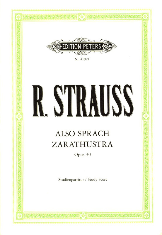 STRAUSS R. - ASI HABLO ZARATHUSTRA OP.30
