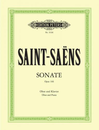SAINT SAENS C. - SONATA - OP.166 - OBOE Y PIANO -