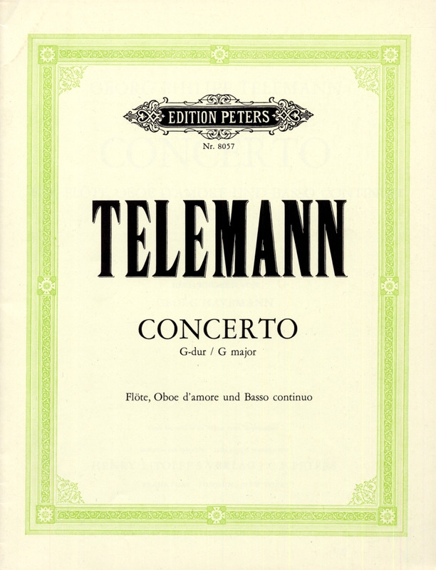 TELEMANN G.P. - CONCIERTO SOL M -