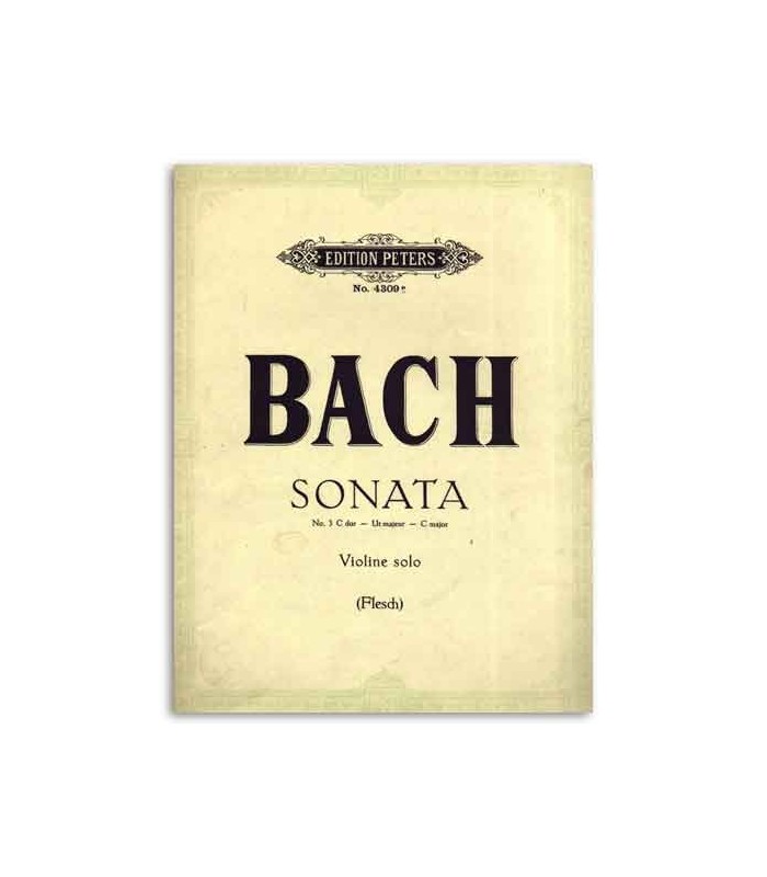 BACH J.S. - SONATA Nº 3 DO M VIOLIN (FLESCH)