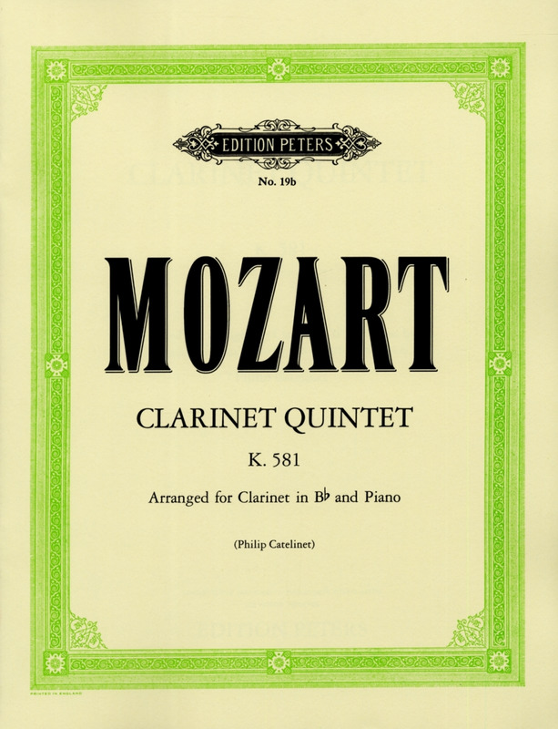 MOZART W.A. - QUINTETO (PARTE CL/P) - KV.581