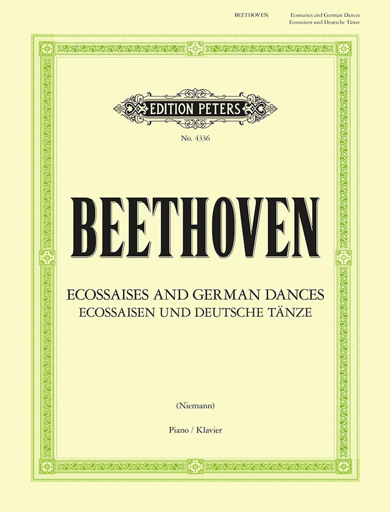 BEETHOVEN L.V. -BEETHOVEN L.V. - Escocesas y Danzas Alemanas para Piano - WOO.83  (PIANO)