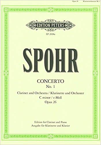 SPOHR L. - CONCIERTO Nº1 DO m - OP.26 (CL/P)