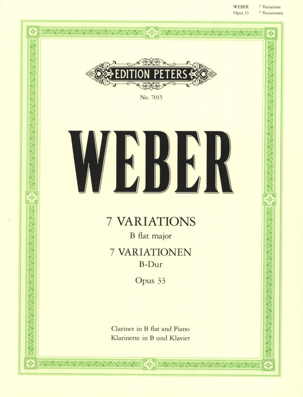 WEBER C.M. - VARIACIONES (7) - OP.33
