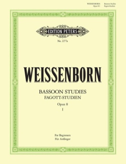 WEISSENBORN J. - ESTUDIOS V.1 - OP.8 - FAGOT