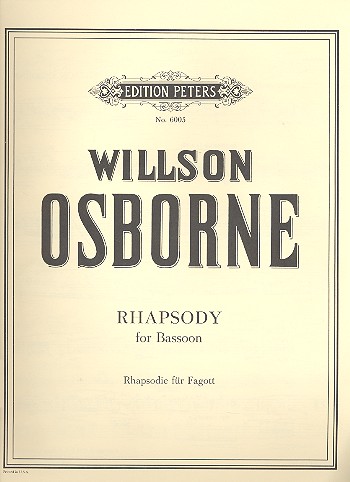 OSBORNE W. - RAPSODIA - FAGOT SOLO