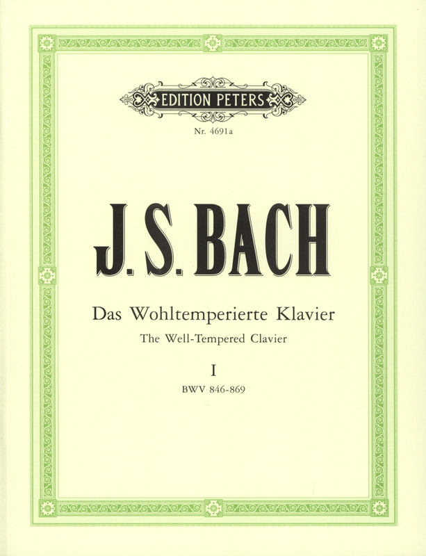 BACH J.S. - CLAVE BIEN TEMPERADO V. 1 BWV 846-869