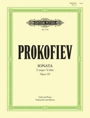 PROKOFIEFF S. - SONATA DO M - OP.119 VIOLONCHELO