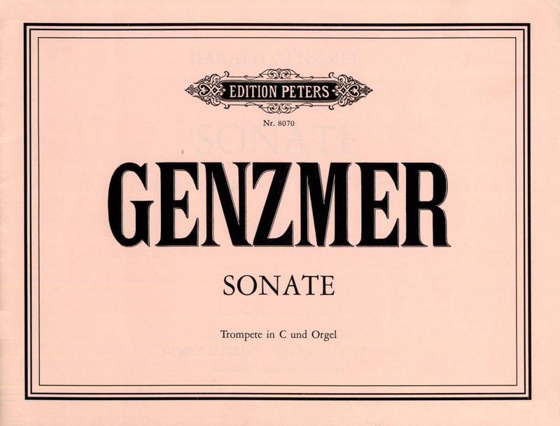 GENZMER H. - SONATA -