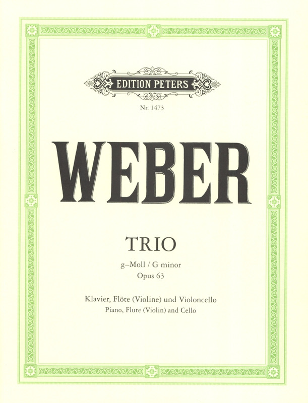 WEBER C.M. - TRIO SOL m                     V(FL)/VCP - OP.63