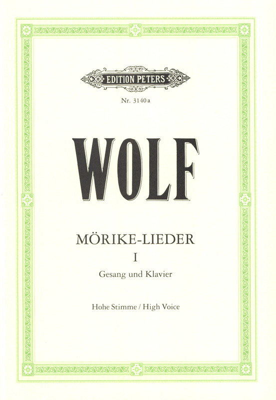 WOLF H. - CANCIONES (MORIKE) V.1
