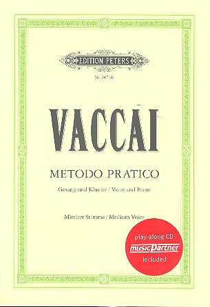 VACCAI N. - METODO PRACTICO (+CD) MEZZO/BARITONO -PIANO -
