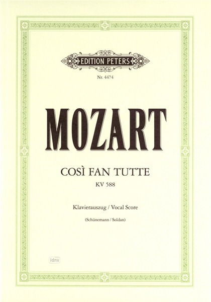 MOZART W.A. - COSSI FAN TUTTE - KV.588