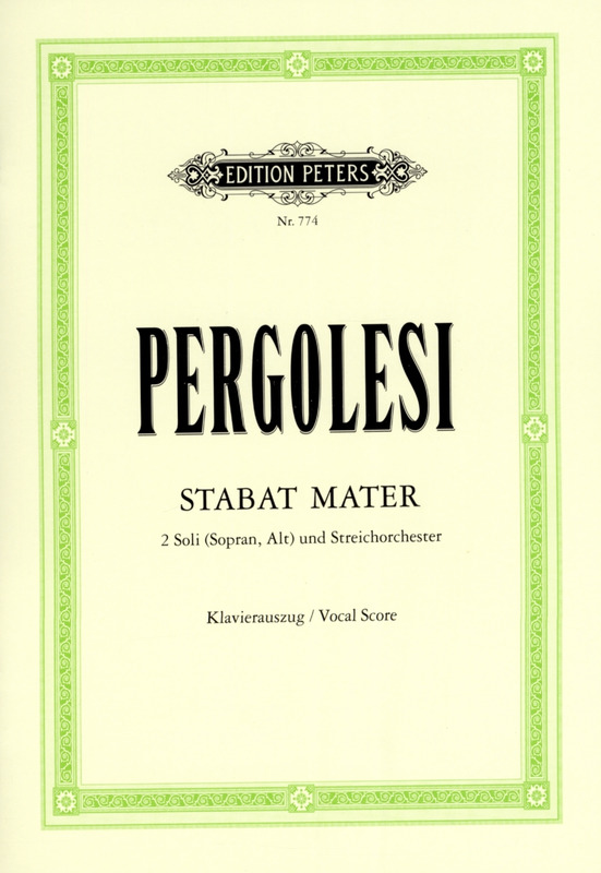 PERGOLESSI G.B. - STABAT MATER -