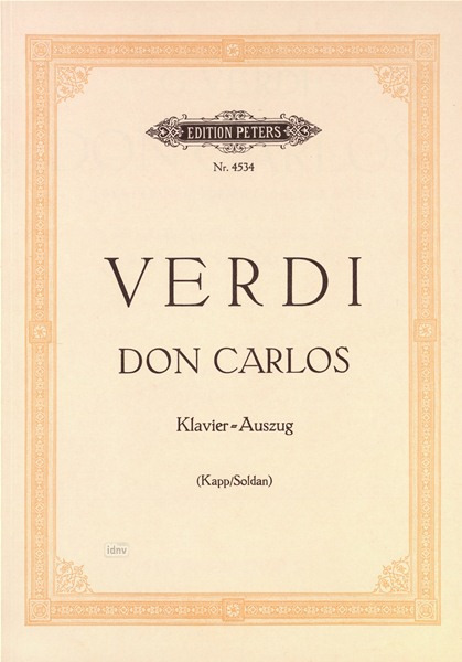 VERDI G. - DON CARLOS -