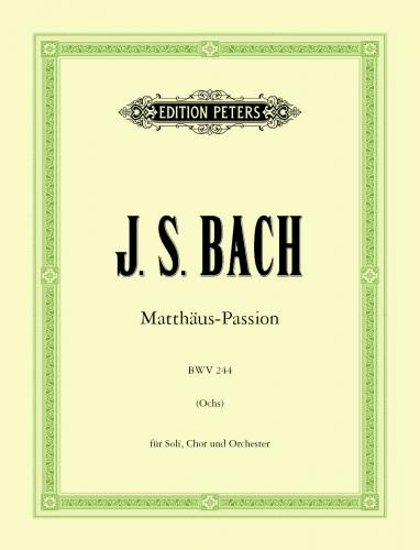 BACH J.S. - PASION SEGUN SAN MATEO -