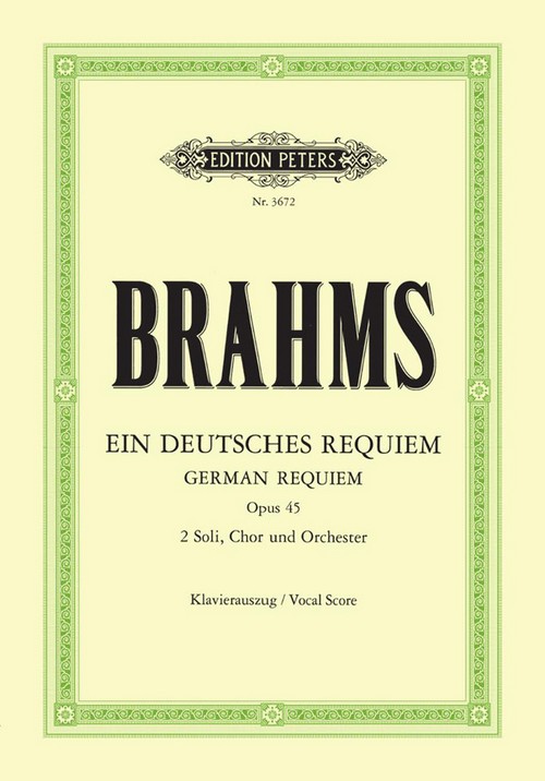BRAHMS J. - REQUIEM ALEMAN - OP.45