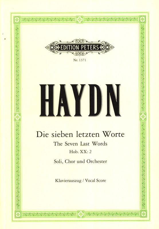 HAYDN J. - SIETE PALABRAS DE CRISTO -