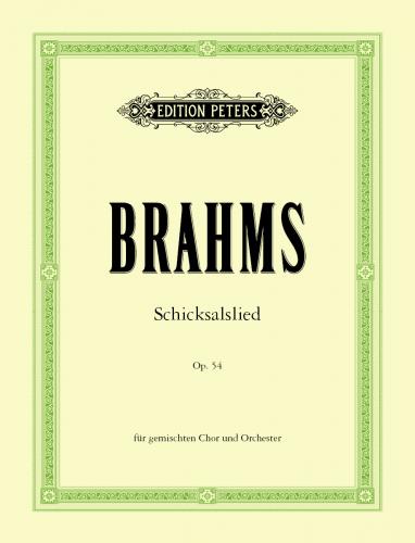 BRAHMS J. - CANCION DEL DESTINO OP.54 (Schicksalslied)