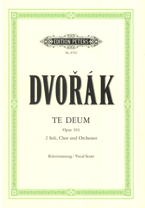DVORAK A. - TE DEUM - OP.103