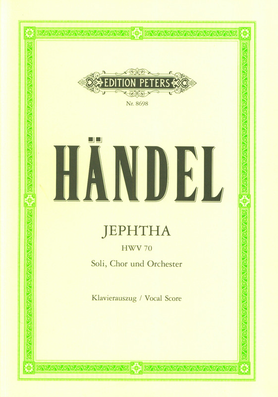 HANDEL G.F. - JEPHTHA (ORATORIO) -