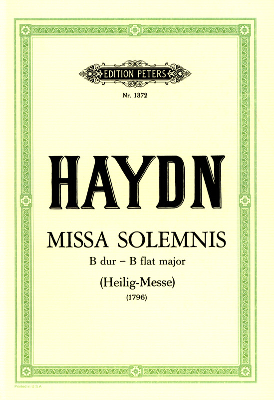 HAYDN J. - MISA SIb -