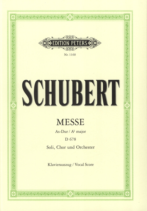 SCHUBERT F. - MISA Nº5 LAb M -