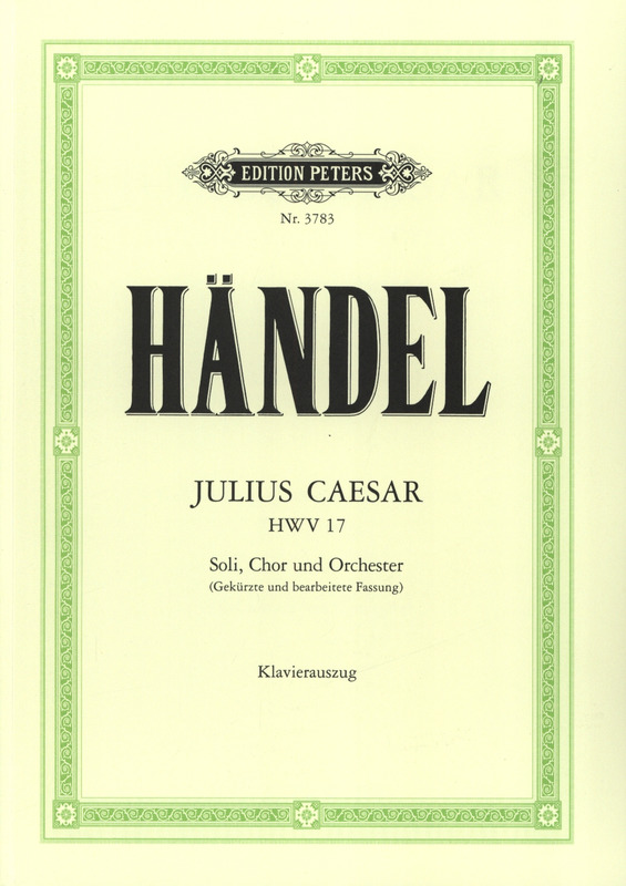 HANDEL G.F. - JULIO CESAR (ALEMAN/ITALIANO) -