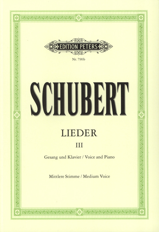 SCHUBERT F. - LIEDER V.3 (COMPLETO)   M/BRP -