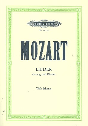 MOZART W.A. - LIEDER (SELECCION)     MS/BAR -