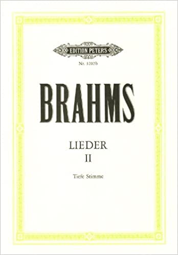 BRAHMS J. - LIEDER V.2 (33)  VOZ GRAVE