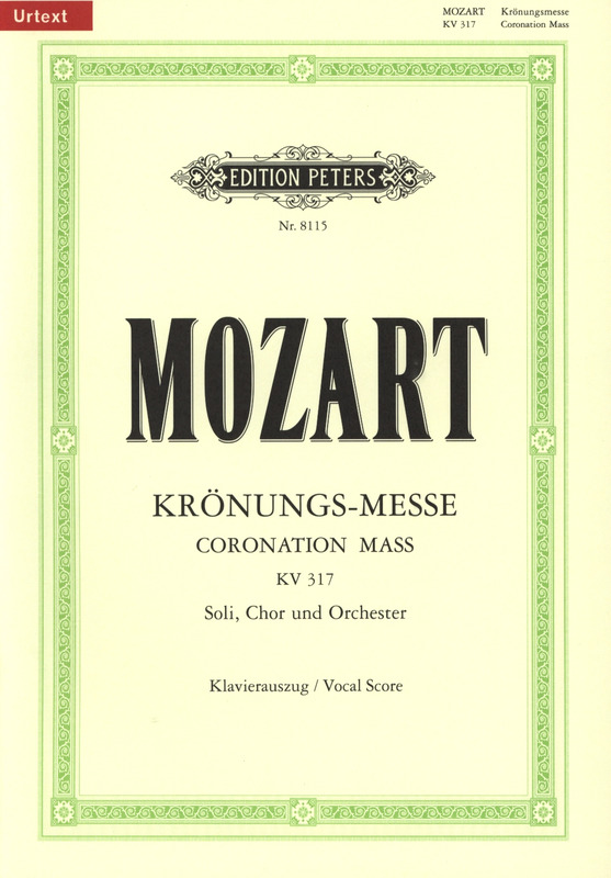 MOZART W.A. - MISA DE CORONACION - KV.317