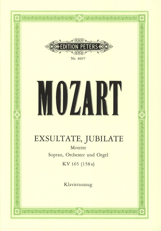 MOZART W.A. - EXULTATE JUBILATE K.165