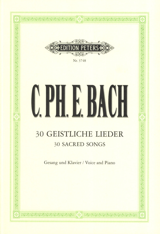 BACH C.P.E. - LIEDER (30) -