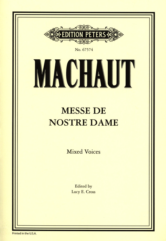 MACHAUT G. - MISA DE NOSTRE DAME