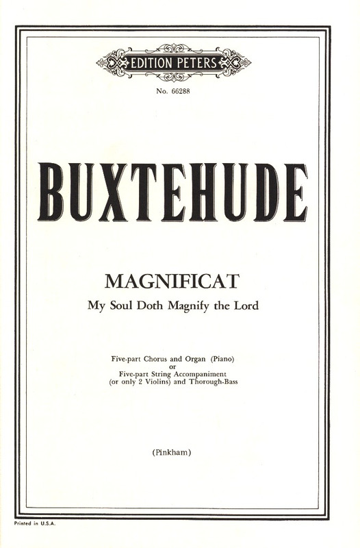 BUXTEHUDE D. - MAGNIFICAT -