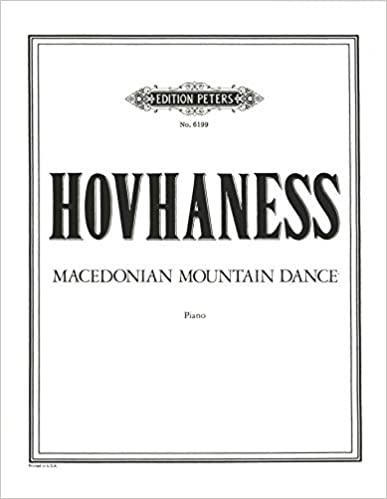 HOVHANESS A. - MACEDONIAN MOUNTAIN DANCE