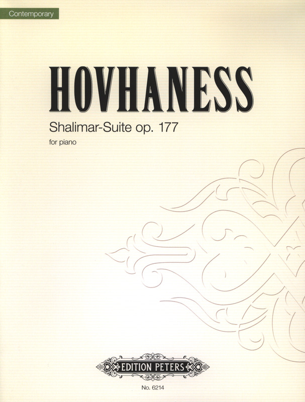 HOVHANESS A. - SHALIMAR OP.177