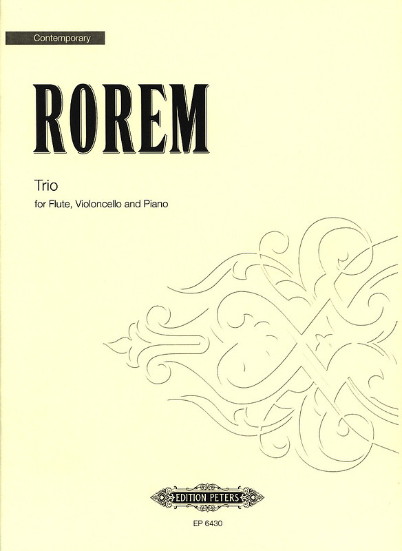 ROREM N.- TRIO (FL/CELLO/PIANO)