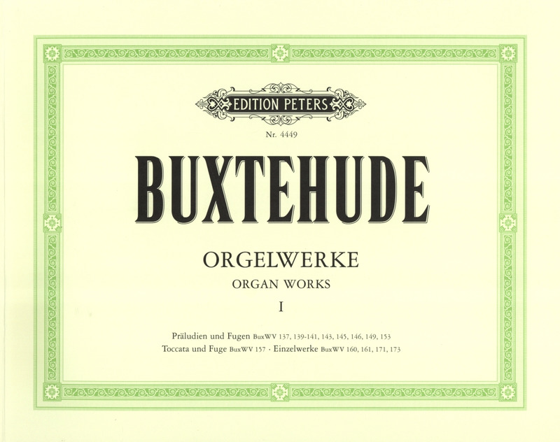 BUXTEHUDE D. - OBRA PARA ORGANO V.1 -