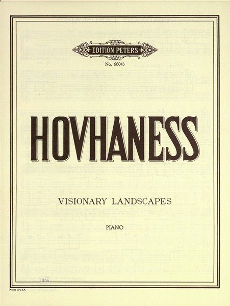 HOVHANESS A. - VISIONARY LANDSCAPE
