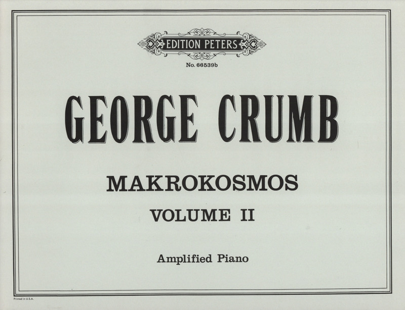 CRUMB G. - MAKROKOSMOS V.2 (PIANO AMPLIFICADO)