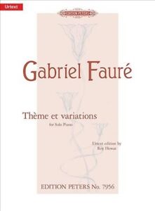 FAURE G. - TEMA Y VARIACION OP.73  URTEXT -