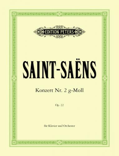 SAINT SAENS C. - CONCIERTO Nº 2 SOL m OP.22 URTEXT