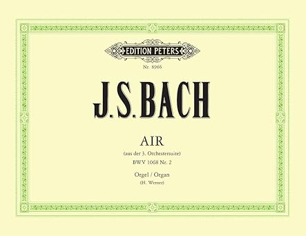 BACH J.S - AIR BWV 1068Nº 2 ORGANO